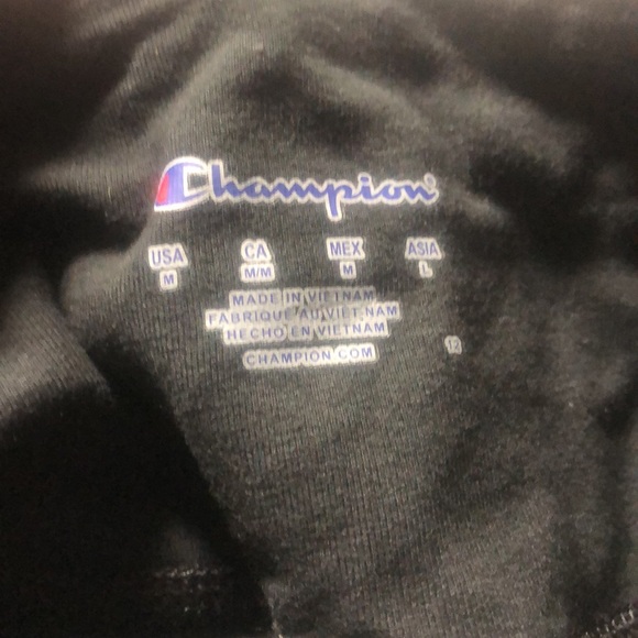 Womens Champion Medium Moisture wicking -Black - Picture 11 of 14